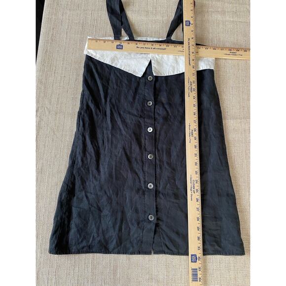 Stylish Black and White Mini Dress - Picture 4 of 6